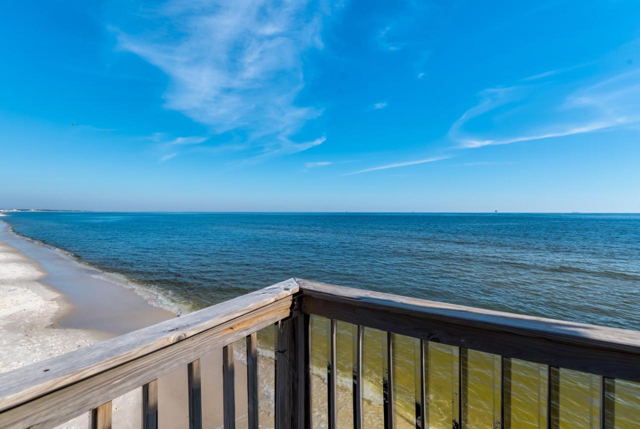 Sun Spot - True Gulf Front Private Home With Lovely Gulf Side Deck, Home 더핀 아일랜드 외부 사진